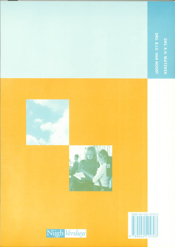 Achterkant van Werkboek