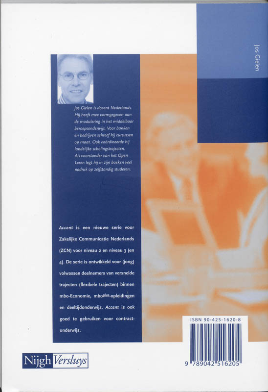 Achterkant van Studiehandleiding