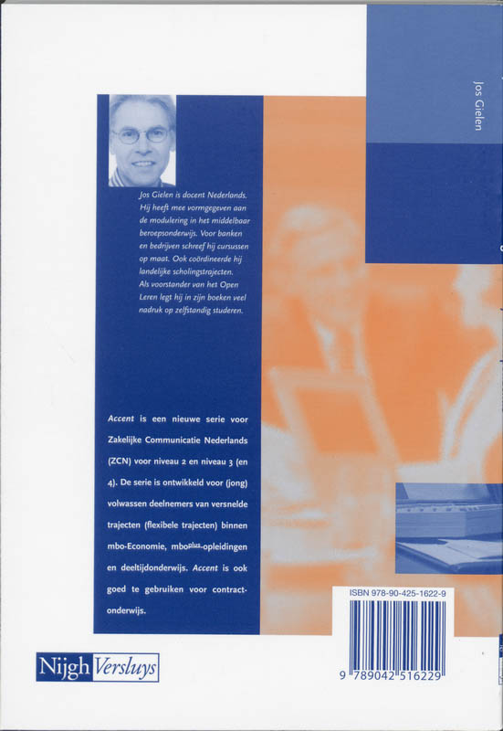 Achterkant van Studiehandleiding