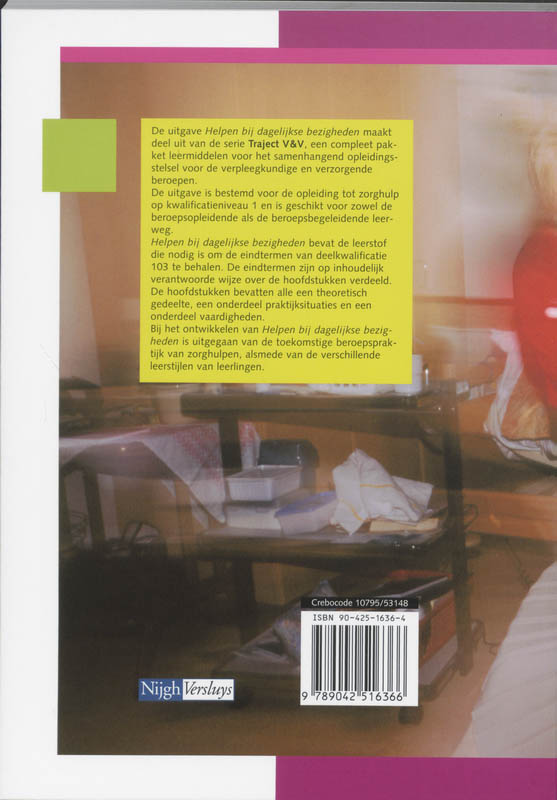 Achterkant van Leerlingenboek