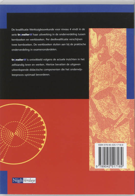 Achterkant van Kernboek