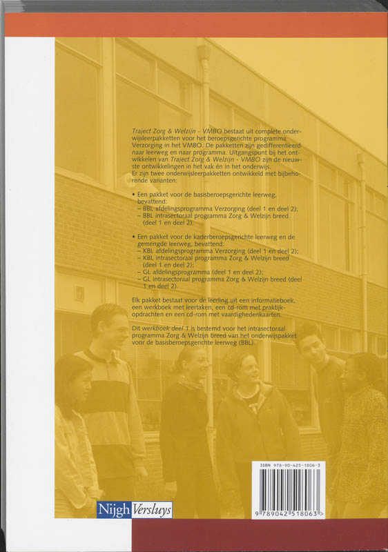 Achterkant van Werkboek