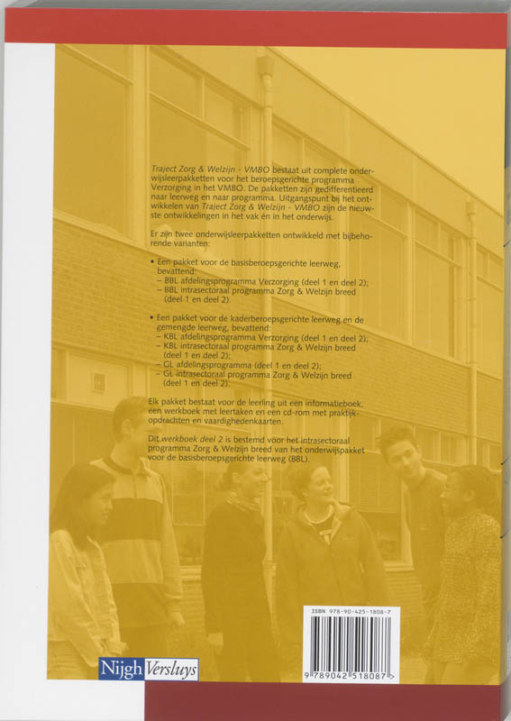 Achterkant van Werkboek