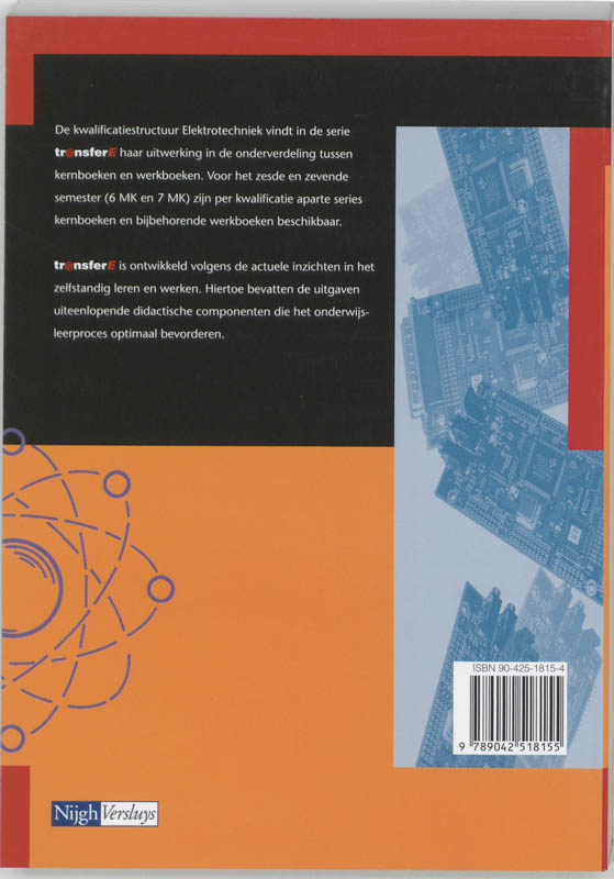 Achterkant van Kernboek