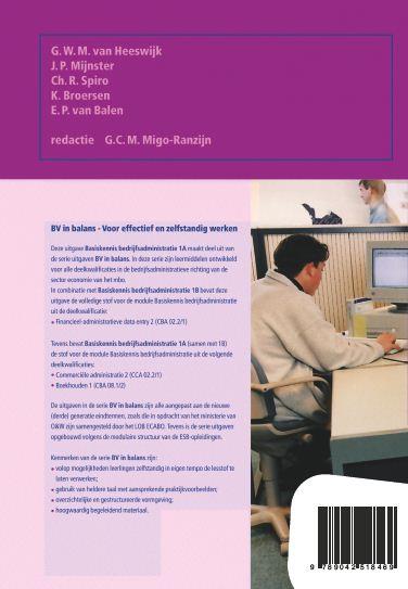 Achterkant van Leerlingenboek
