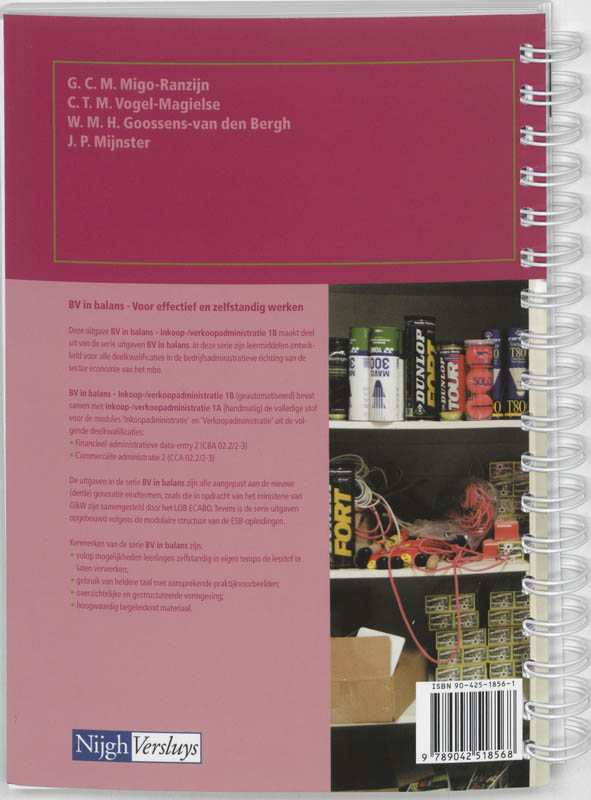 Achterkant van Leerlingenboek