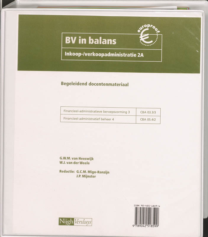 Achterkant van Docentenmateriaal
