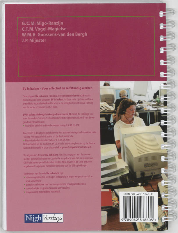 Achterkant van Leerlingenboek