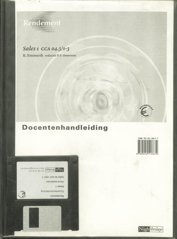 Achterkant van Docentenhandleiding