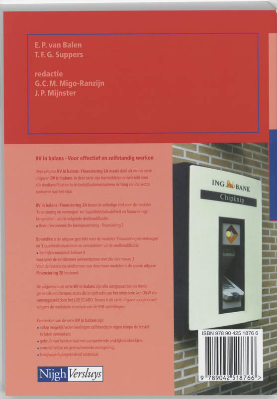 Achterkant van Leerlingenboek