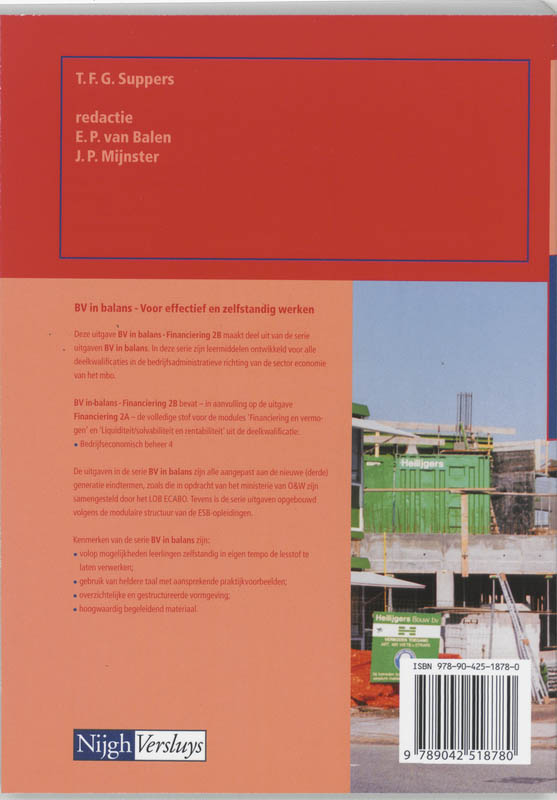 Achterkant van Leerlingenboek