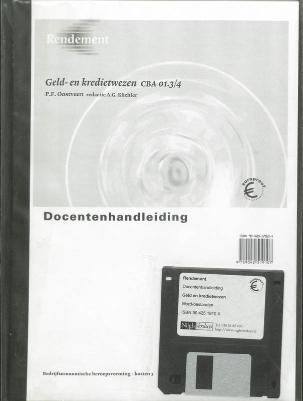 Achterkant van Docentenhandleiding