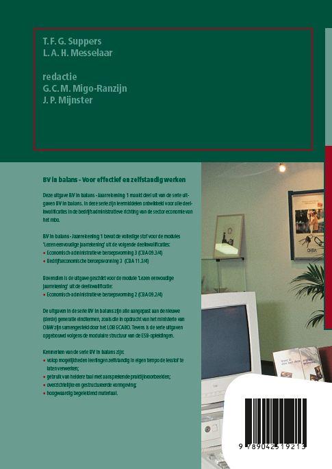 Achterkant van Leerboek