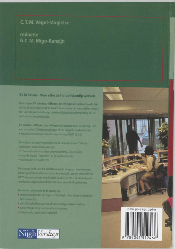 Achterkant van Theorieboek
