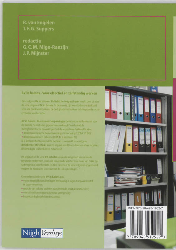 Achterkant van Leerlingenboek
