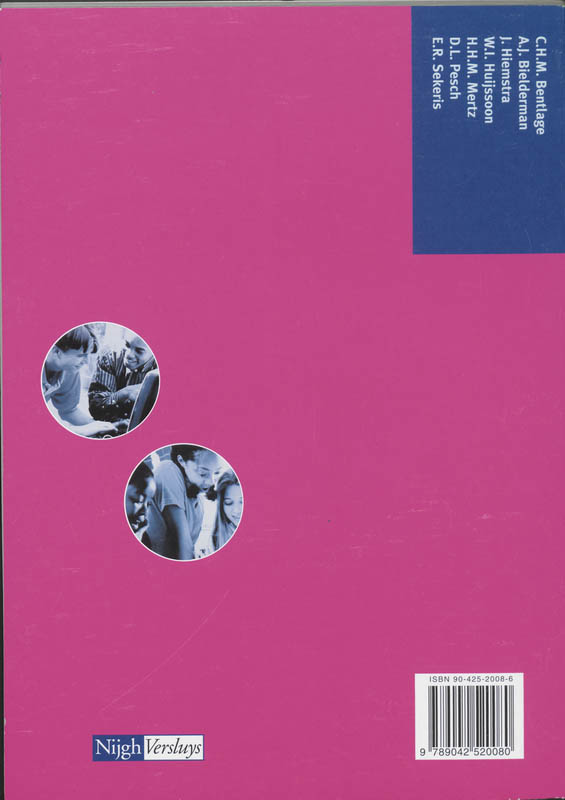 Achterkant van Werkboek