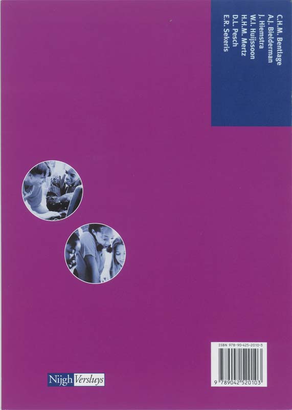 Achterkant van Werkboek
