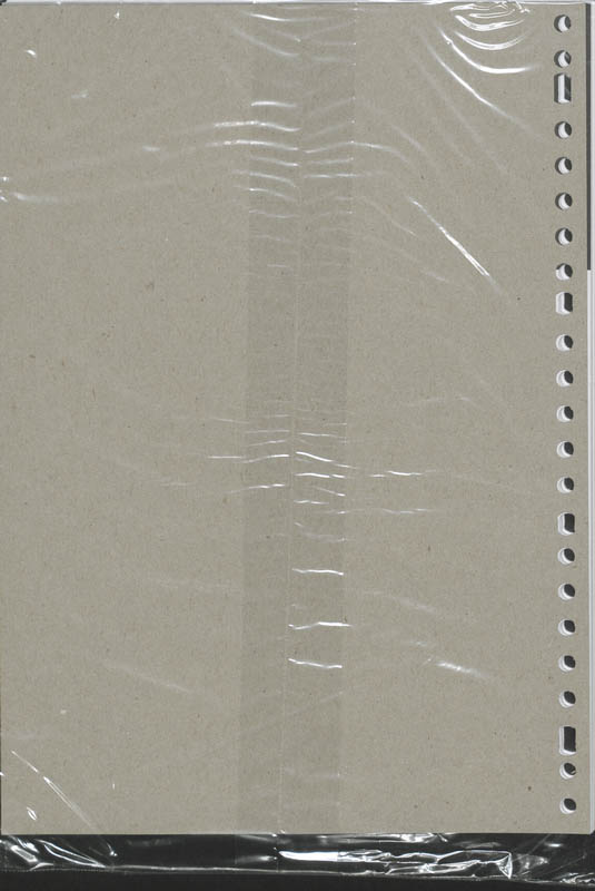Achterkant van Werkboek