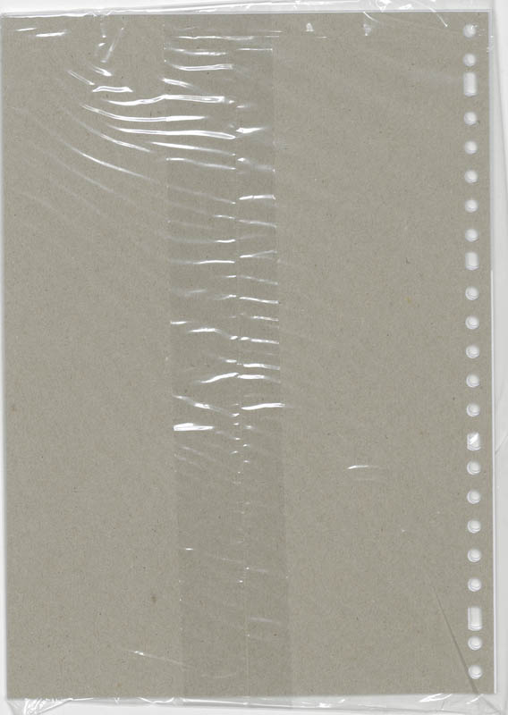 Achterkant van Leer-werkboek