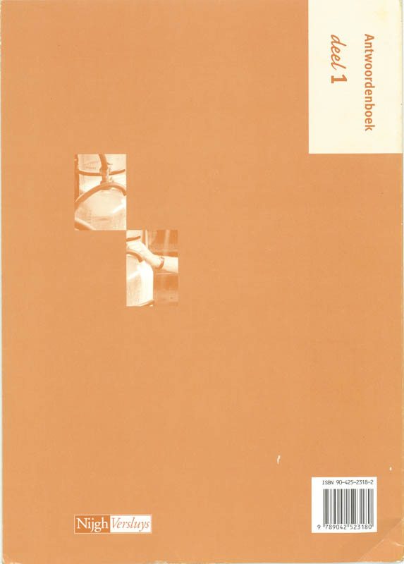 Achterkant van Antwoordenboek