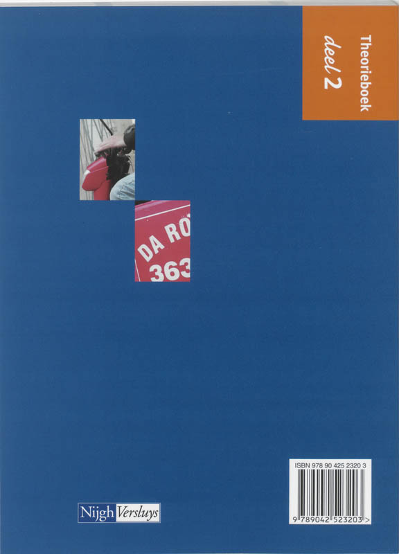 Achterkant van Theorieboek