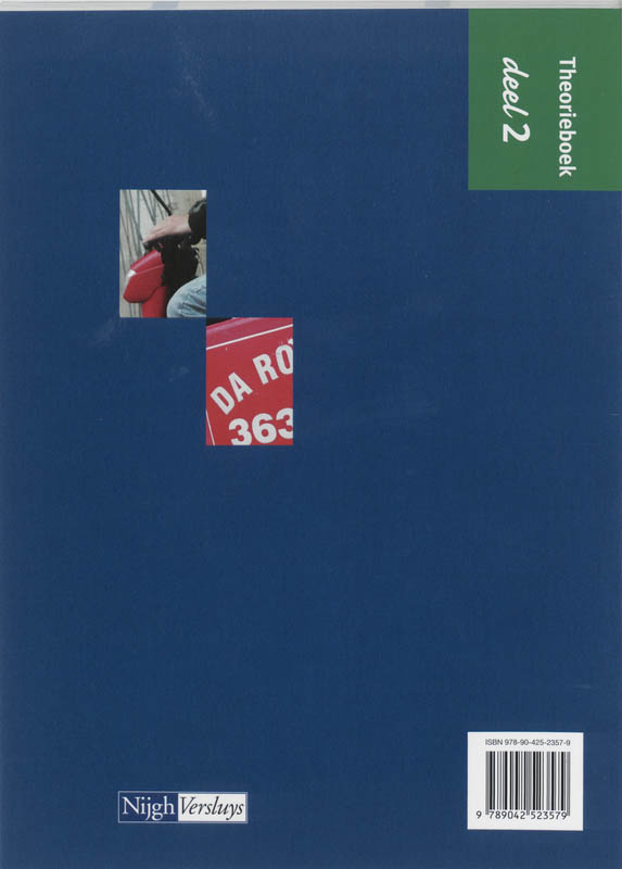 Achterkant van Theorieboek