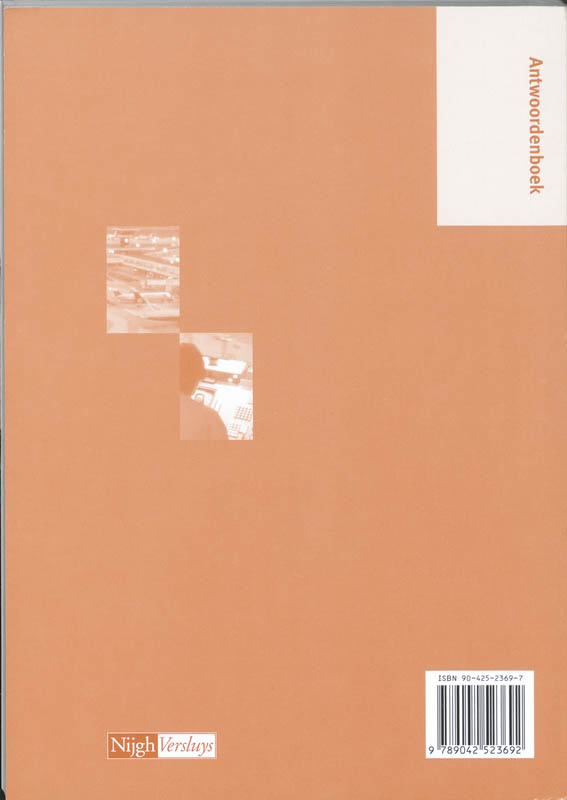 Achterkant van Antwoordenboek