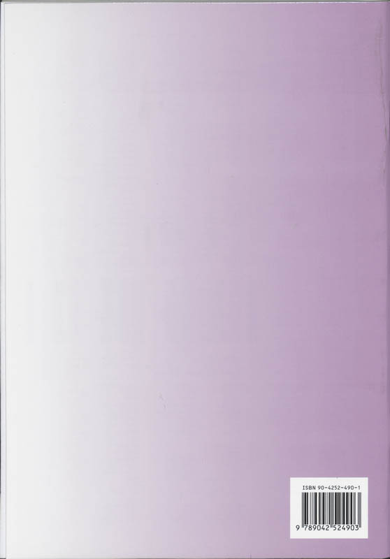 Achterkant van Leerwerkboek