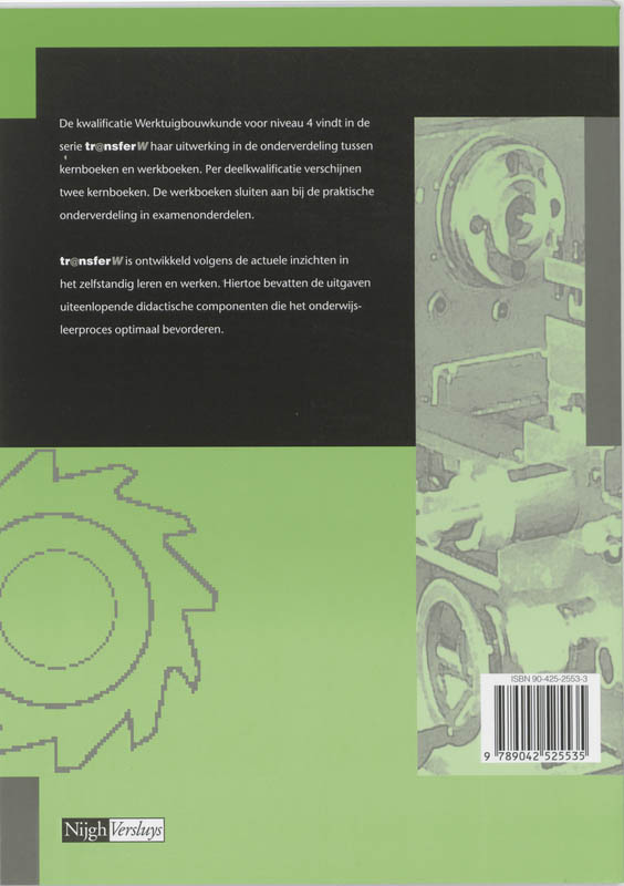 Achterkant van Werkboek