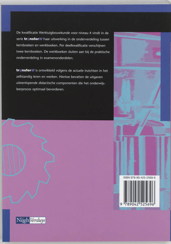 Achterkant van Kernboek
