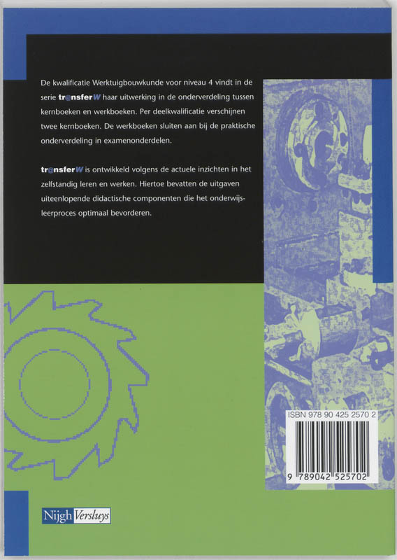 Achterkant van Kernboek