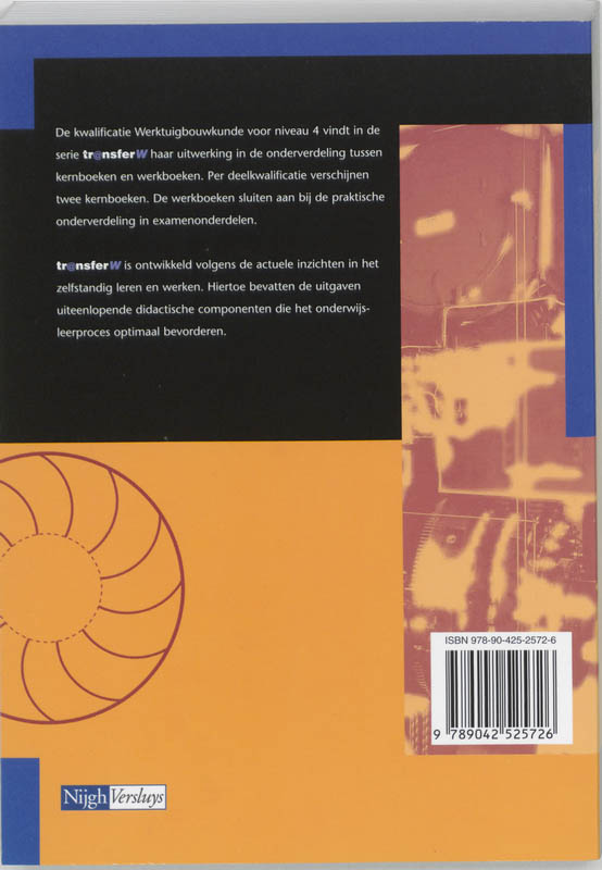 Achterkant van Kernboek 1
