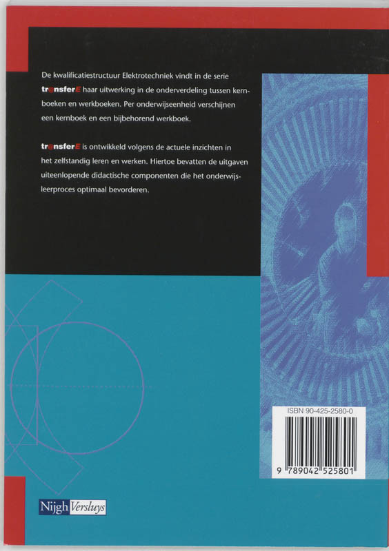 Achterkant van Tektstboek