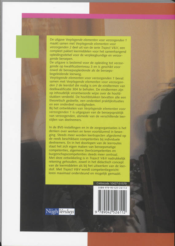 Achterkant van Leerboek