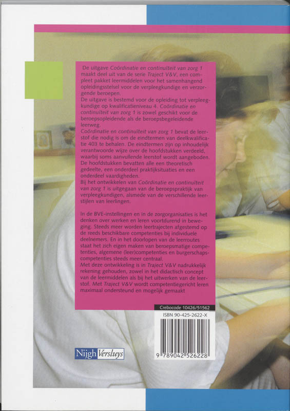 Achterkant van Leerboek