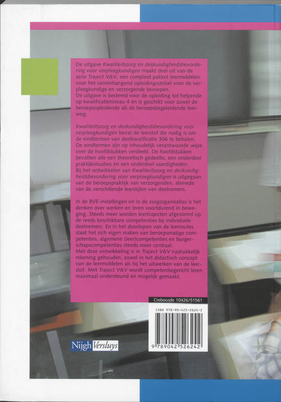 Achterkant van Tekstboek