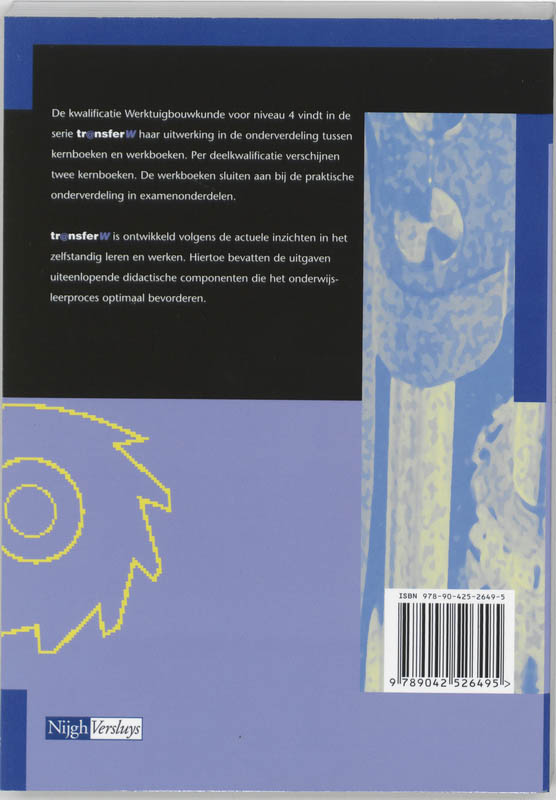 Achterkant van Kernboek