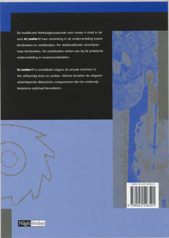 Achterkant van Werkboek