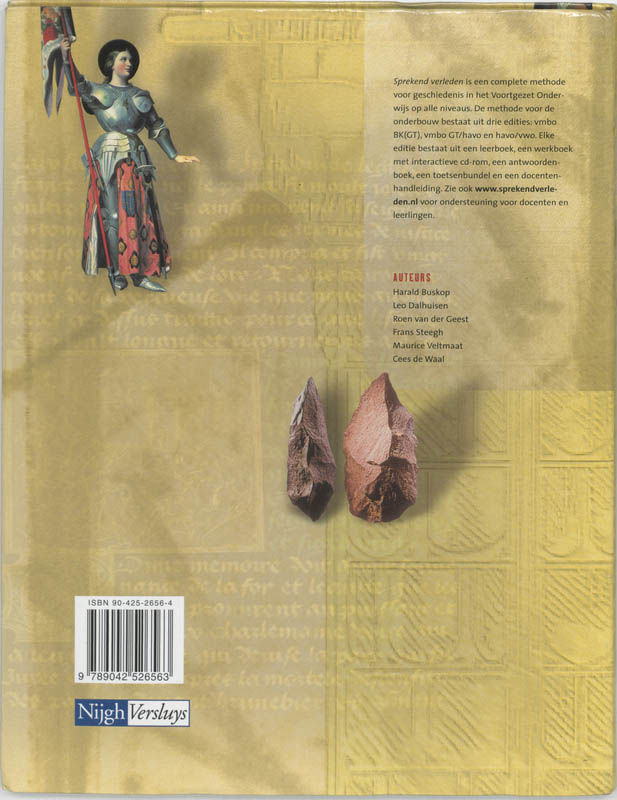 Achterkant van Leerboek