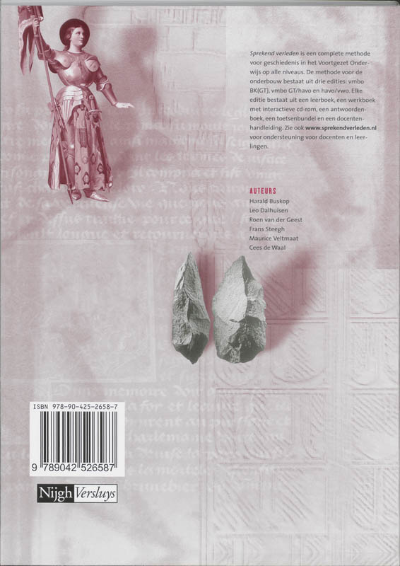 Achterkant van Antwoordenboek