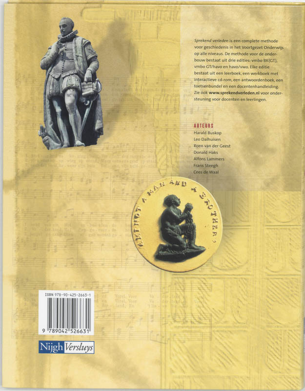 Achterkant van Leerboek
