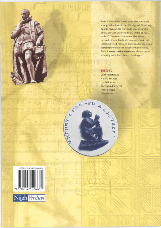 Achterkant van Antwoordenboek