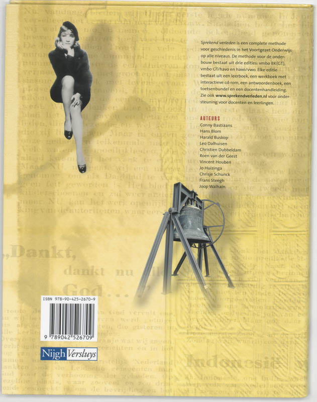 Achterkant van Leerboek