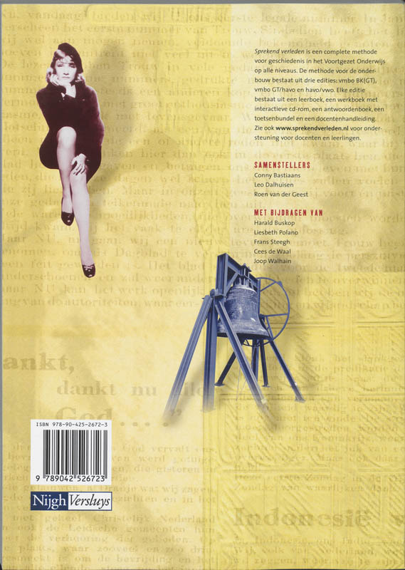 Achterkant van Antwoordenboek