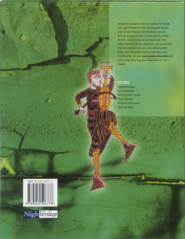 Achterkant van Leerboek