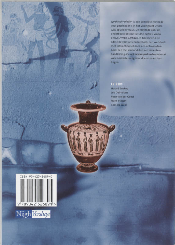 Achterkant van Antwoordenboek
