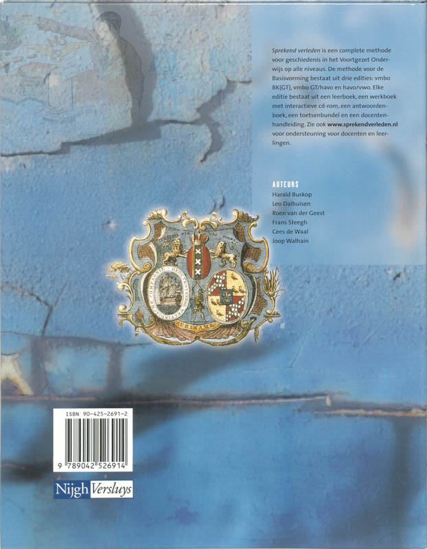 Achterkant van Leerboek