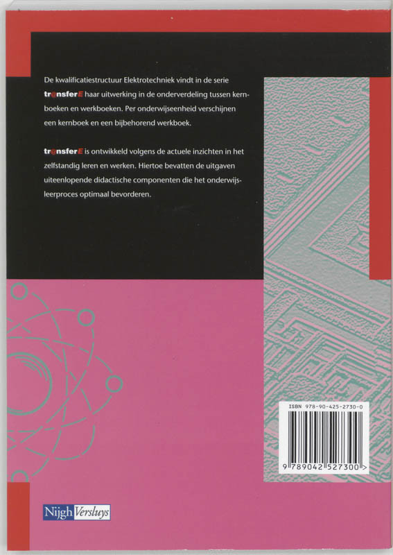 Achterkant van Kernboek
