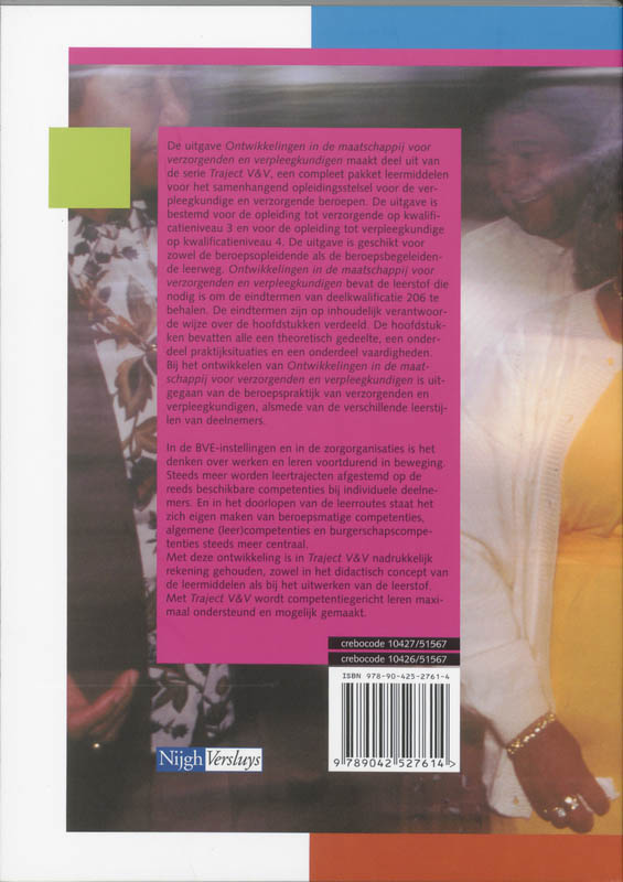 Achterkant van Leerboek