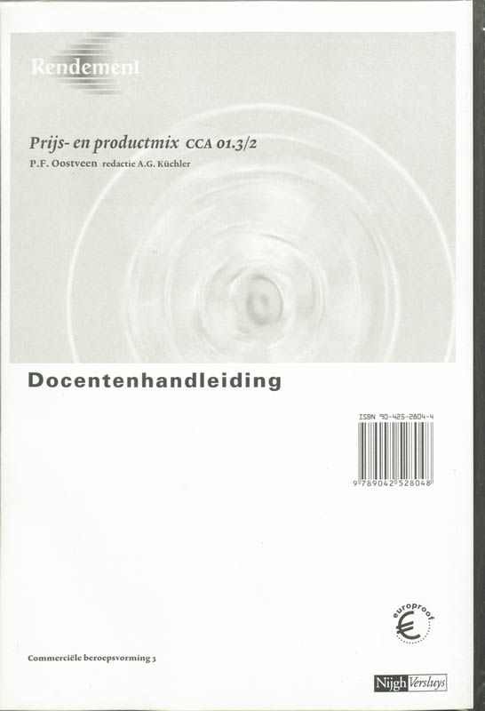 Achterkant van Docentenhandleiding